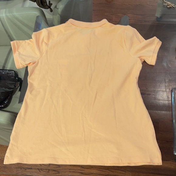 Croft & Barrow orange polo small NWT - Picture 4 of 4